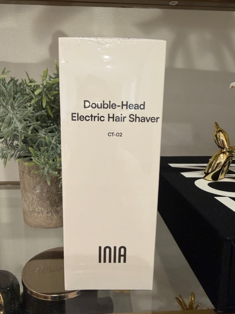 Double-Head Electric Hair Shaver CT-02 in White